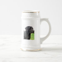 Schwarzes Labrador retriever-Bier Stein