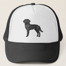 Schwarzes Labrador Retriever Dog Black Lab Zeichne