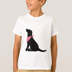 Schwarzes Labrador retriever T-Shirt