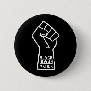Schwarzes Leben zählt, Faustkämpfe, BLM Button