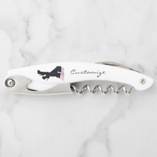 Schwarzes Leder Oberschenkelstiefel Thunder_Cove Kellnermesser