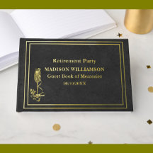 Schwarzes Leder Textur Rente Party Gold Foil