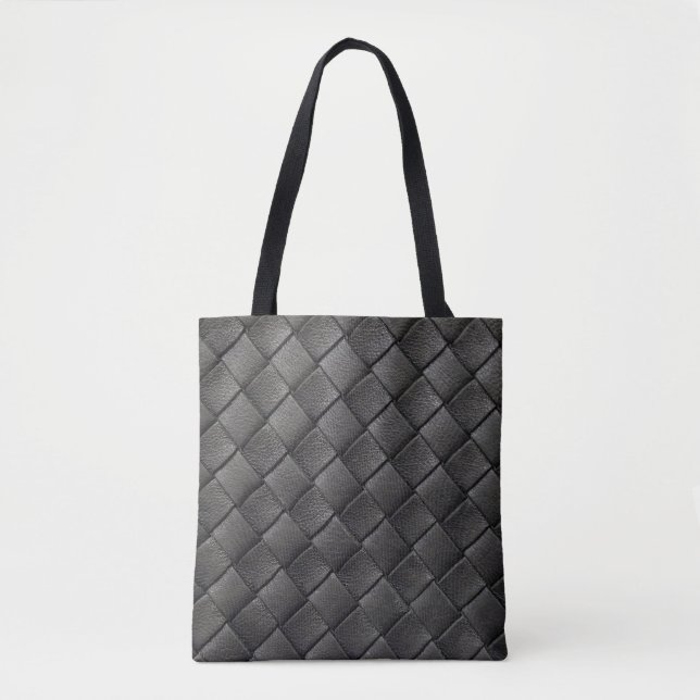 Schwarzes Leder: Vintage Textur (Vorderseite)