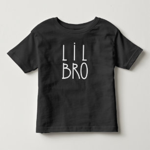 Schwarzes LIL BRO  Kleinkind T-shirt