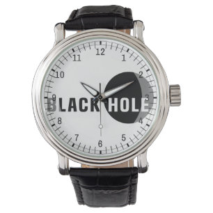 Schwarzes Loch Armbanduhr