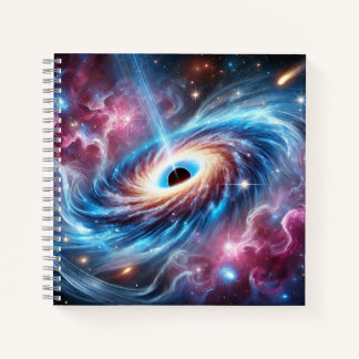 Schwarzes Loch & Astrophysik Kosmische Energie & R Notizbuch