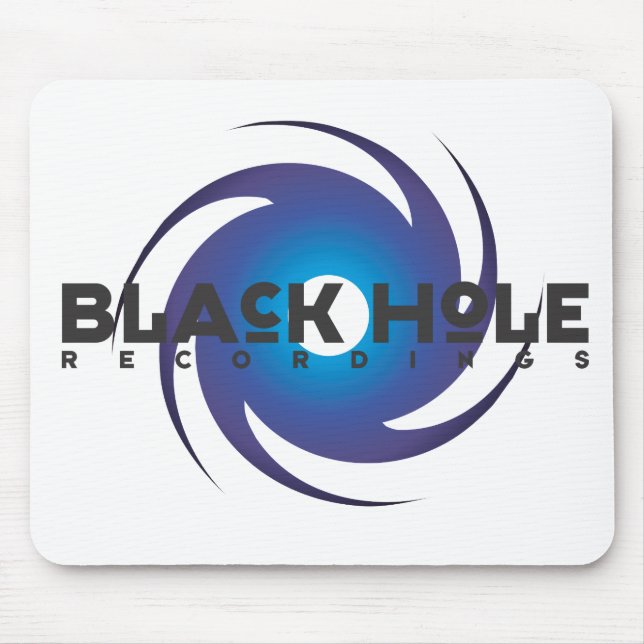 Schwarzes Loch-Aufnahmen "blaues" Mousepad (Vorne)