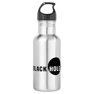 Schwarzes Loch Edelstahlflasche
