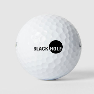 Schwarzes Loch Golfball