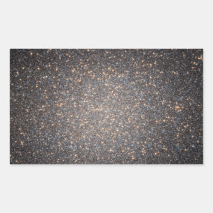 Schwarzes Loch in Omega Centauri NGC 5139 von Hubb Rechteckiger Aufkleber
