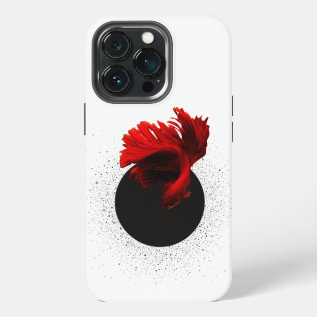 Schwarzes Loch iPhone Hülle (Hinten)
