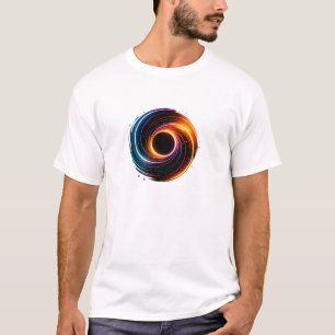 Schwarzes Loch – Kosmischer Raum & Universum-Desig T-Shirt