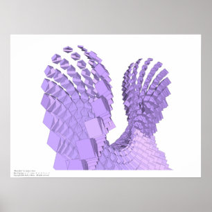 Schwarzes Loch - programmatischer Ausdruck Poster