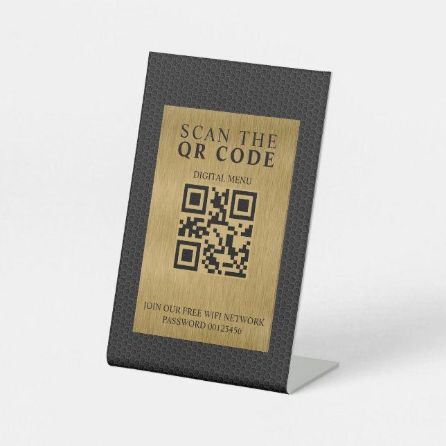 Schwarzes Loch Sockelschild (Vorderseite)