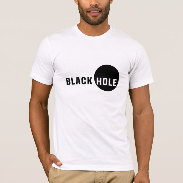 Schwarzes Loch T-Shirt (Vorderseite)