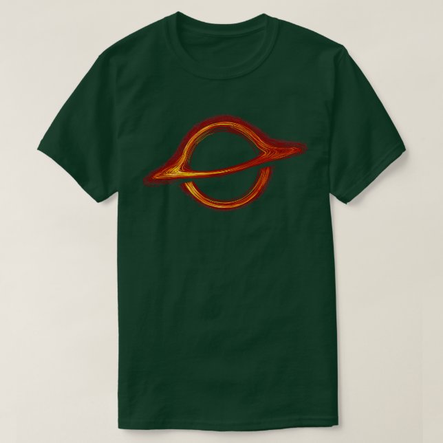 Schwarzes Loch T-Shirt (Design vorne)