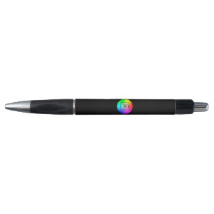 Schwarzes Logo-Branding-Unternehmensgeschenk Stift