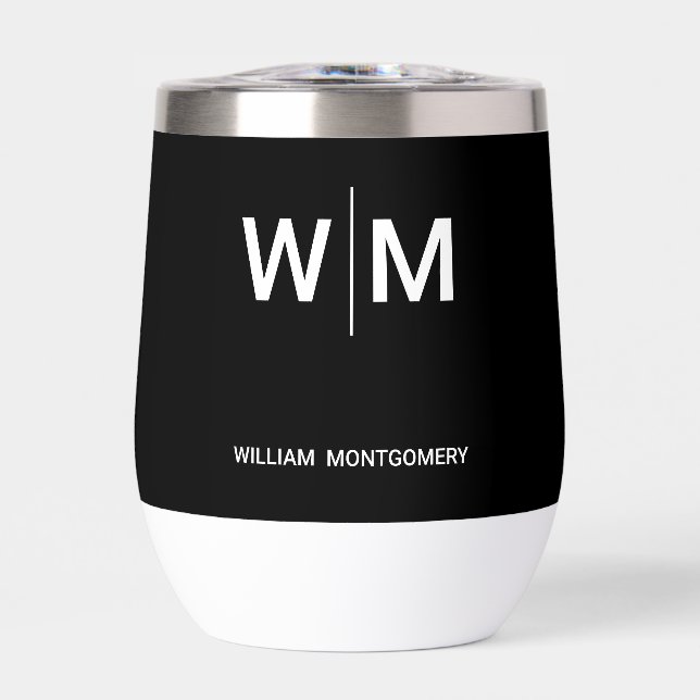 Schwarzes Logo | Unternehmen (Vorderseite)