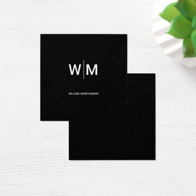 Schwarzes Logo | Unternehmen (Schreibtisch)