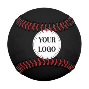 Schwarzes Logo Unternehmen Baseball