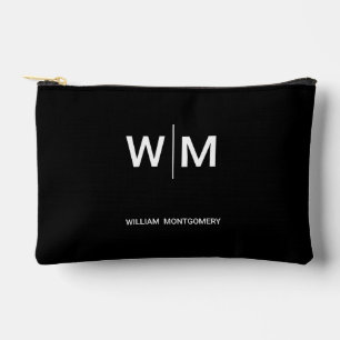 Schwarzes Logo   Unternehmen Zubehörtasche