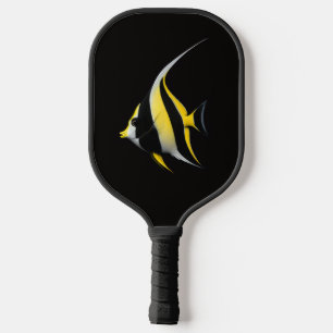 Schwarzes Luxe-Pickleball-Paddle 'Moorish Idol' Pickleball Schläger