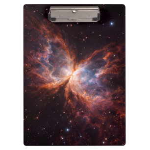 Schwarzes Luxus-Clipboard 4, Schmetterlingsnebel Klemmbrett