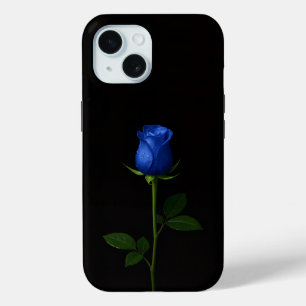 Schwarzes Luxus-iPhone-15-Case, Mitternachtsblaue Case-Mate iPhone Hülle