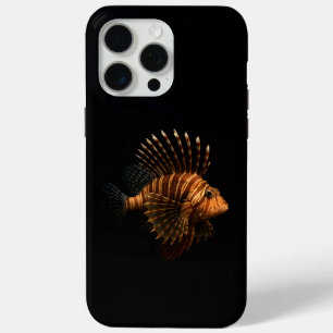 Schwarzes Luxus-iPhone 15 Pro Max mit Blauem Roten Case-Mate iPhone Hülle
