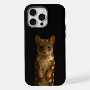 Schwarzes Luxus-iPhone 15 Pro Max, Sweet Quoll iPhone 15 Pro Max Hülle