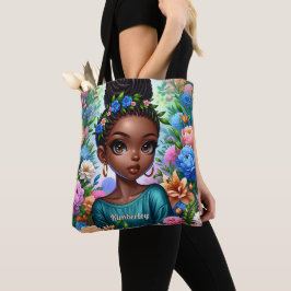 Schwarzes Mädchen Afroamerikaner mit Braids