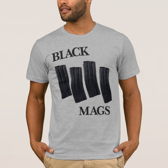 SCHWARZES MAGS T-Shirt (Vorderseite)