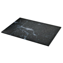Schwarzes Marmormuster Schneidebrett