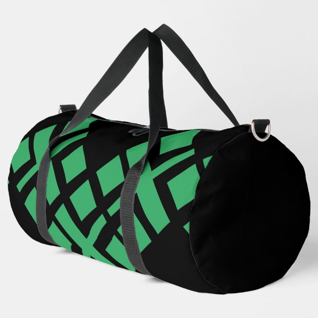 Schwarzes Meer Duffle Bag (Linke Ecke)