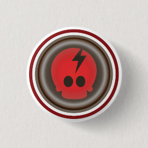 Schwarzes Mercury - Knopf Button