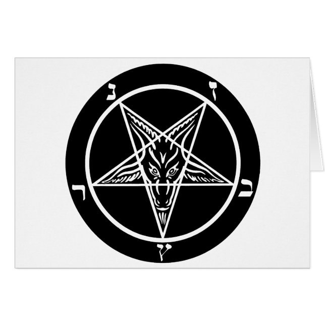 schwarzes Metall, dunkler Baphomet! (Vorderseite (Horizontal))