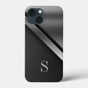 Schwarzes Metall-Monogramm iPhone / iPad-Hülle Case-Mate iPhone Hülle