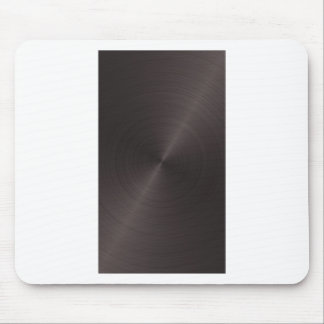 Schwarzes Metall Mousepad