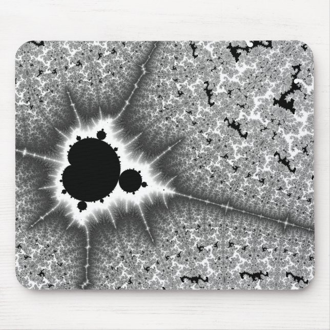 Schwarzes Mini-Brot-Mauspad Mousepad (Vorne)