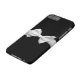 Schwarzes mit weißer Bandbogen grafischem iPhone 6 Case-Mate iPhone Hülle (Oberseite)