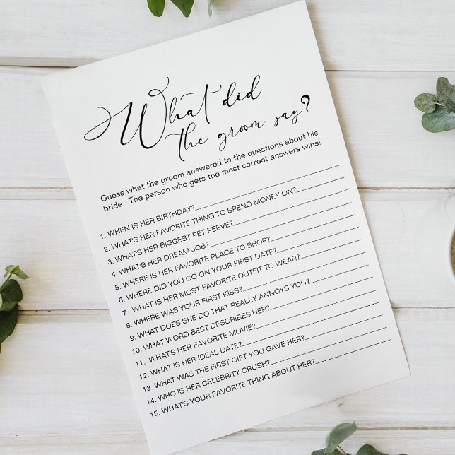 Schwarzes modernes einfaches Spiel würde sagen Flyer (Von Creator hochgeladen)