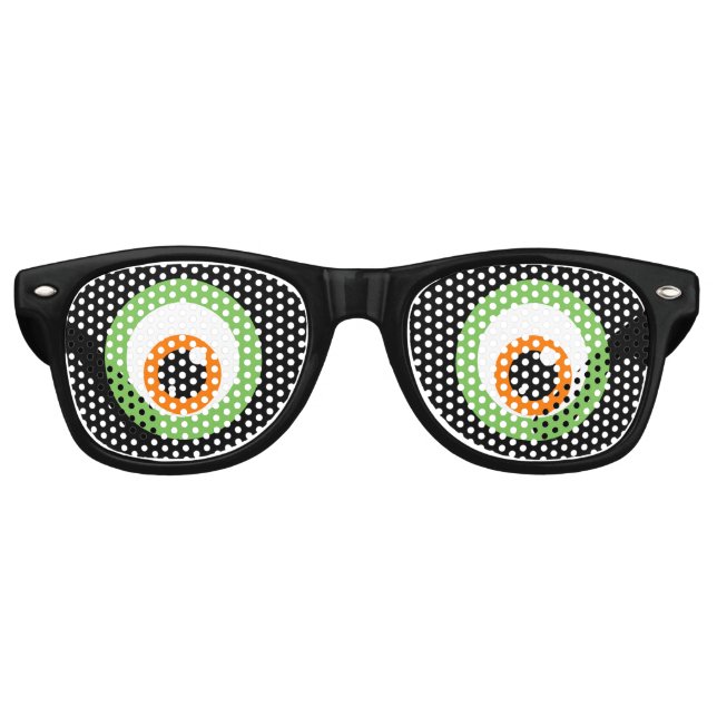 Schwarzes Monster Augen Party Shades Partybrille (Vorderseite)