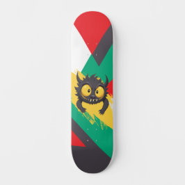 Schwarzes Monster Skateboard