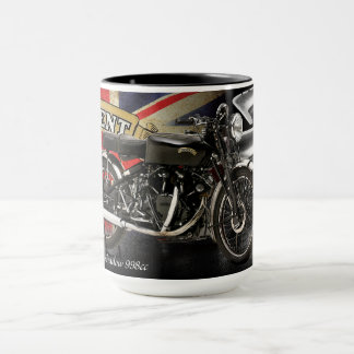 Schwarzes Motorrad 1952 Vincents Schatten-998cc Tasse