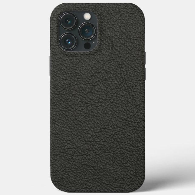 Schwarzes Muster Snakeskin Case-Mate iPhone Hülle (Rückseite)