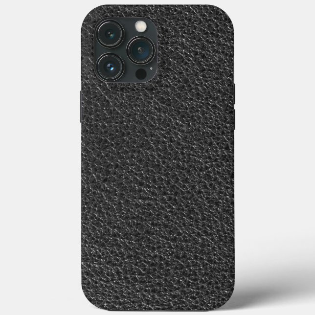 Schwarzes Muster Snakeskin Case-Mate iPhone Hülle (Rückseite)