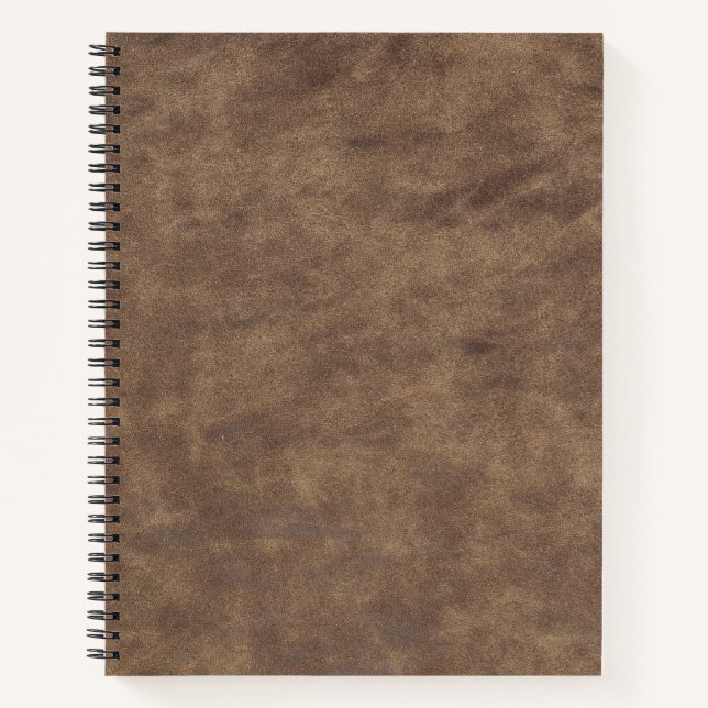 Schwarzes Muster Snakeskin Notizbuch (Vorderseite)