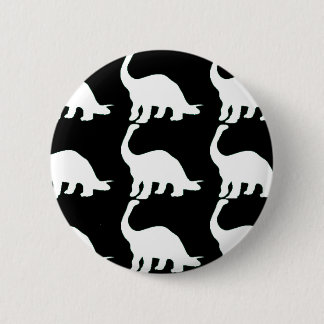 Schwarzes n-Weiß Dinos Button