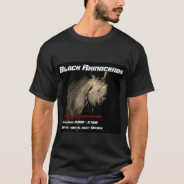 schwarzes Nashorn T-Shirt