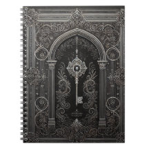 Schwarzes Notebook